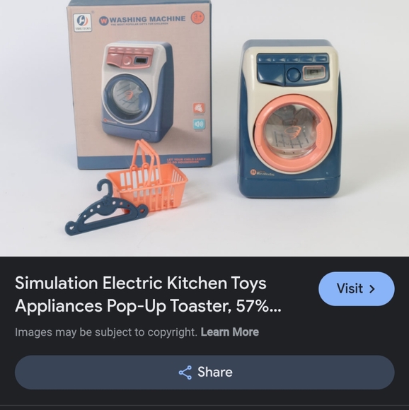 Toy washing machine - Picture 4 of 4